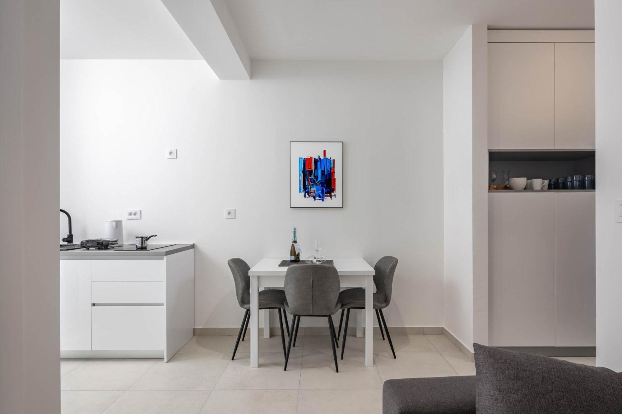 Seafront Villa Andrijana - Happy Rentals Plomin Exterior foto